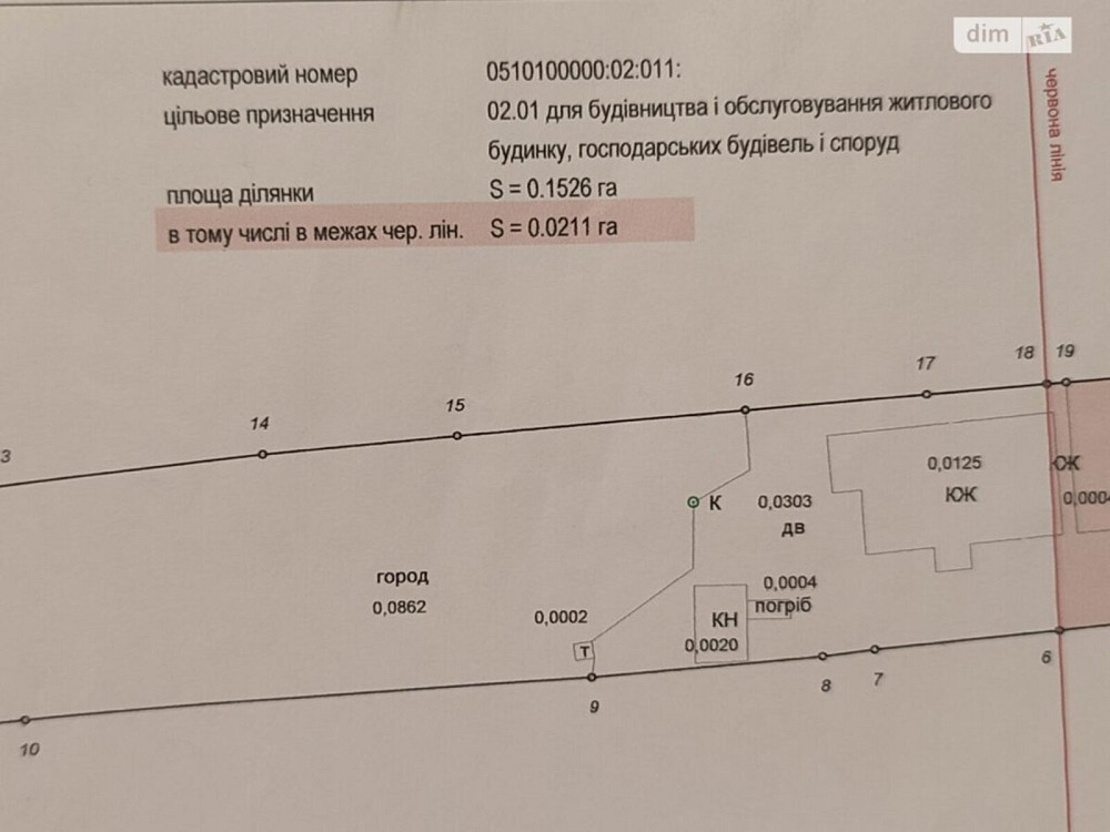 Продаж земельної ділянки 15 соток на Івана Богуна Vinnytsya - photo 1
