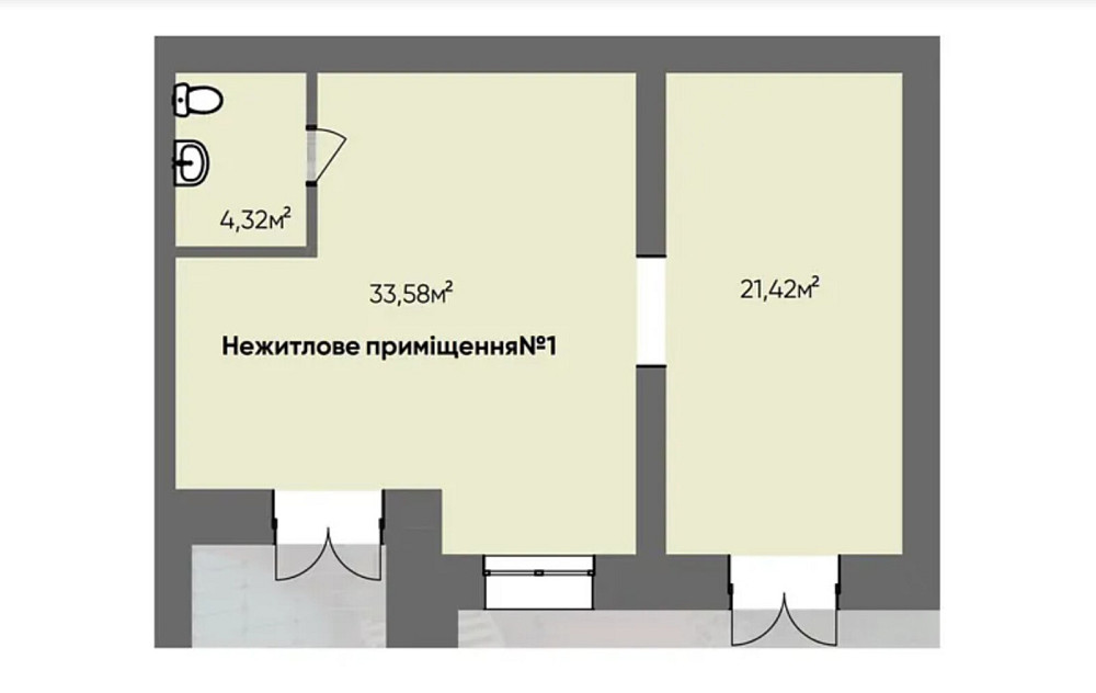 Продаж приміщення вільного призначення поверх - 1/10 Тернопіль - фото 1