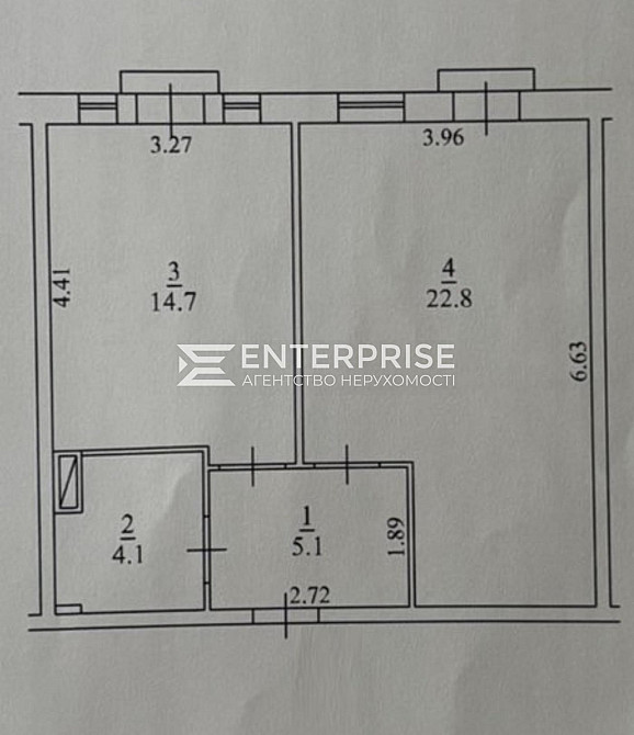 Продаж Квартира 1-кімнатна, 2/9 поверх на вул. Клавдіївська Kiev - photo 14