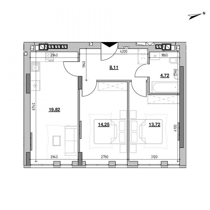 Продаж 2-кімнатна квартира Львів - фото 8