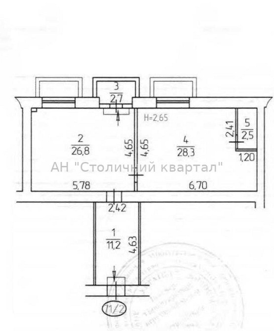 Оренда торгове приміщення на Бурмистенка вул., 3 приміщень - 3, поверх - 1/5 Kiev - photo 2