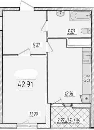 Продаж Квартира 1-кімнатна, 10/24 поверх на Краснова ул. Odessa