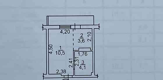 Продаж Квартира 1-кімнатна на ул. Степовая, 38 Одесса