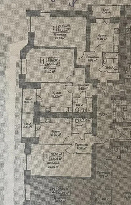 Продаж 1к квартири, 46 кв.м, Петриків  - фото 4