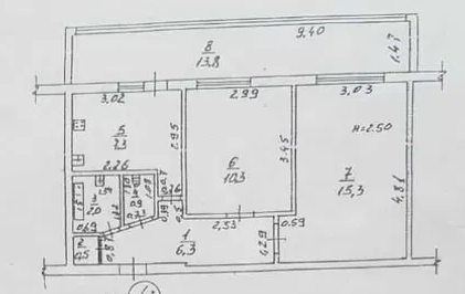 Двухкомнатная Таирова Odessa - photo 11