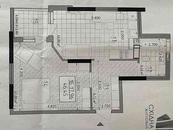 Продаж Квартира 1-кімнатна, 21/25 поверх на Світла, 3д Київ