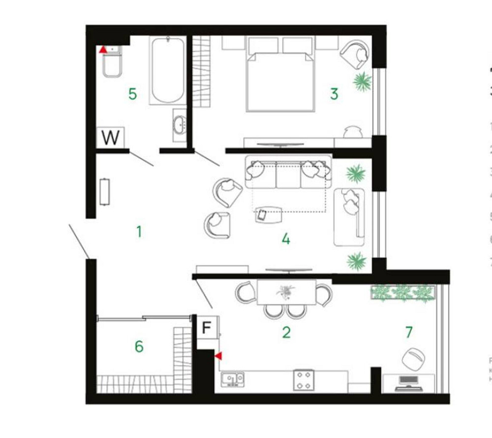 Продаж Квартира 2-кімнатна, 9/11 поверх на вул. Хіміків Івано-Франківськ - фото 2