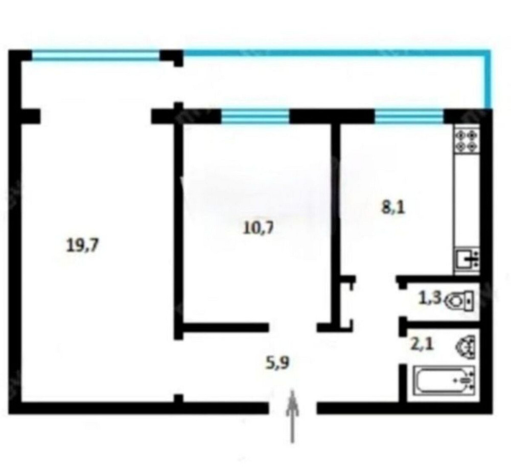 Продаж Квартира 2-кімнатна, 1/9 поверх на Русанівська набережна, 10/1 Київ - фото 4