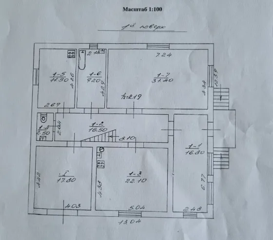 Продаж 2-поверховий Будинок з ділянкою 23 сот 265 кв.м 5 кімн. на шевченка Липники (Пустомитівський район)