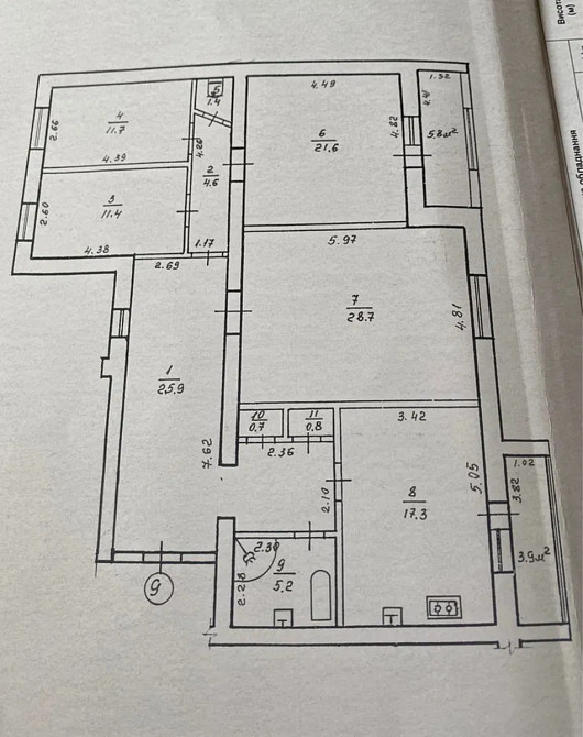 Продаж Квартира 4-кімнатна, 4/6 поверх на Дудаєва Івано-Франківськ - фото 10