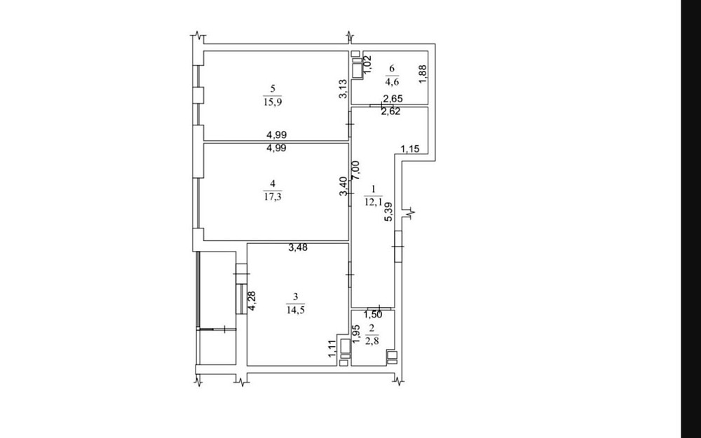 Без податків Продаж двокімнатна квартира 71,5 м2 ЖК Причал 8 Осокорки Киев - изображение 15