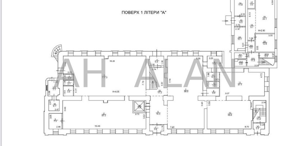 Оренда офісне приміщення на вул. Жилянська приміщень - 1, поверх - 1/4 Київ - фото 6