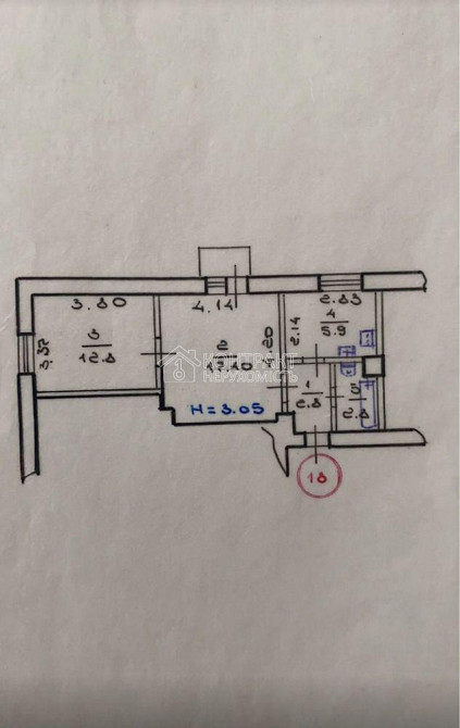 Продаж Квартира 2-кімнатна, 5/5 поверх на вул. Бакуліна Харків - фото 14