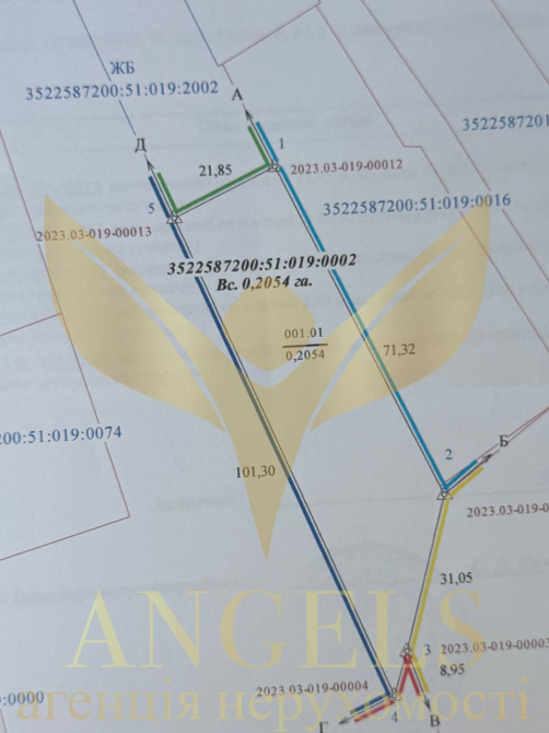 Продажа земельного участка Для строительства частного жилого дома площадь 20.5 сот  Кропивницкий - изображение 1