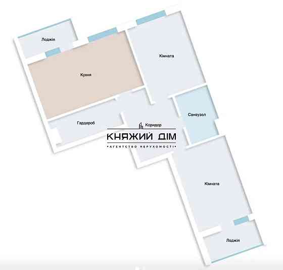 Продаж Квартира 2-кімнатна, 10/25 поверх на Ревуцкого ул. Київ