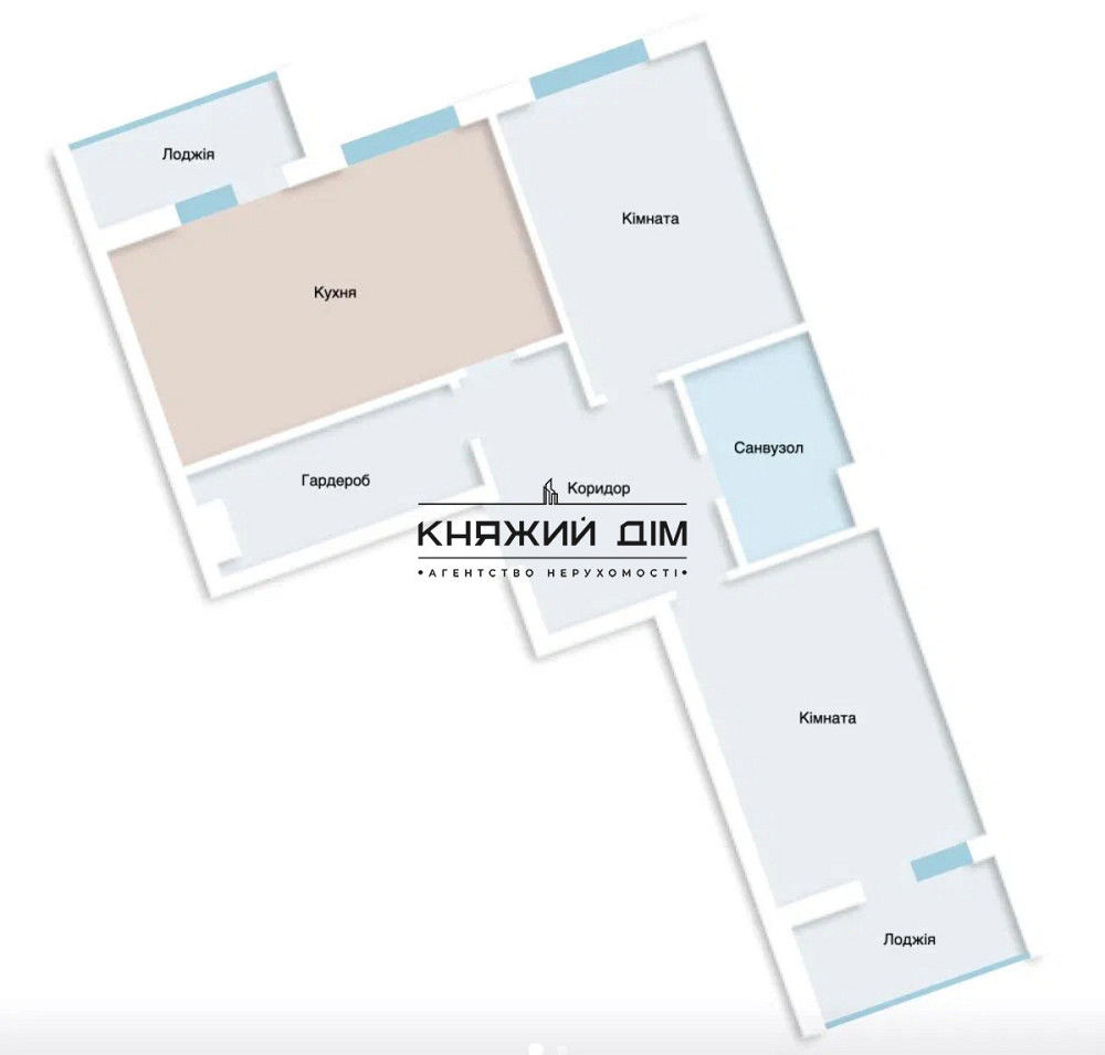 Продаж Квартира 2-кімнатна, 10/25 поверх на Ревуцкого ул. Київ - фото 4