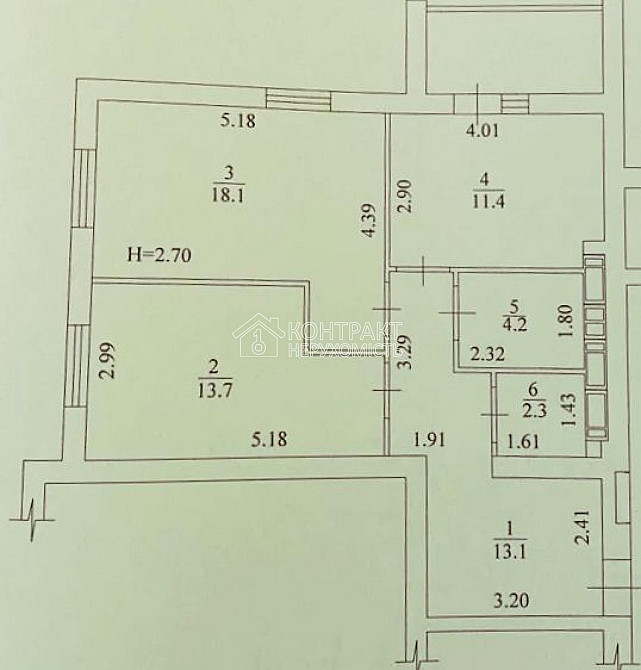 Продаж Квартира 2-кімнатна, 5/9 поверх на вул. Победы Харків - фото 7