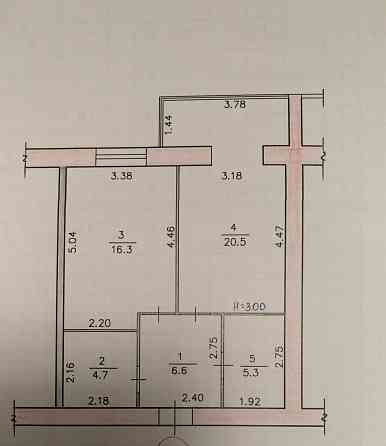 Продаж Квартира 1-кімнатна, 6/12 поверх на вул. Миру Zhytomyr