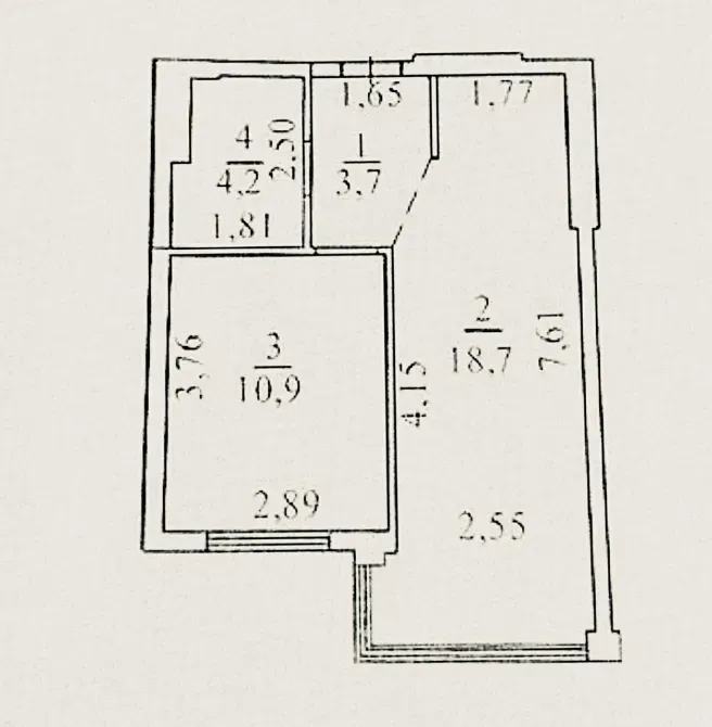 Продажа 1к Квартира 38 кв.м вул. Академіка Вільямса, 73/4 Одесса - изображение 1