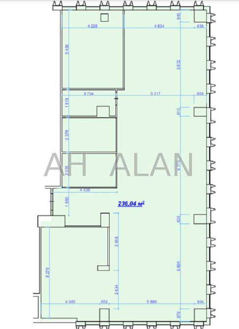 Оренда офісне приміщення на вул. Амосова Миколи приміщень - 5, поверх - 16/17 Київ - фото 10