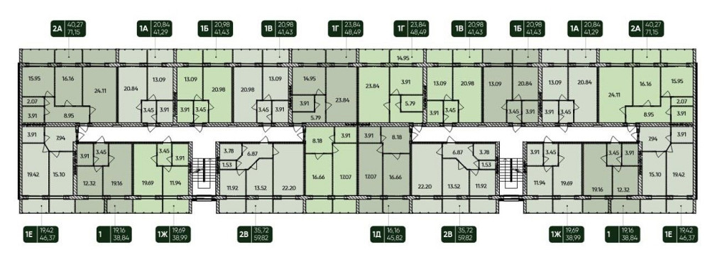 Продаж 1к Квартира 41 кв.м Зарічани Zhytomyr - photo 2