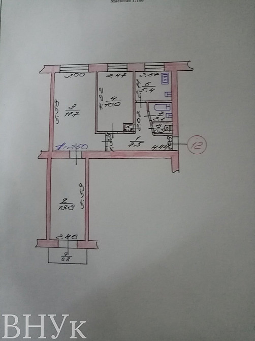 Продаж Квартира 3-кімнатна, 4/5 поверх на Волі проспект Luts'k - photo 15