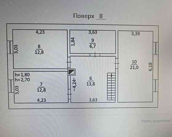 Продаж 2-поверховий Будинок з ділянкою 50 сот 139 кв.м 5 кімн. на Городище Zhytomyr