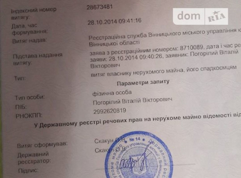 Продаж земельної ділянки 9.6 соток на Гната Мороза - Фабріциуса Vinnytsya - photo 1