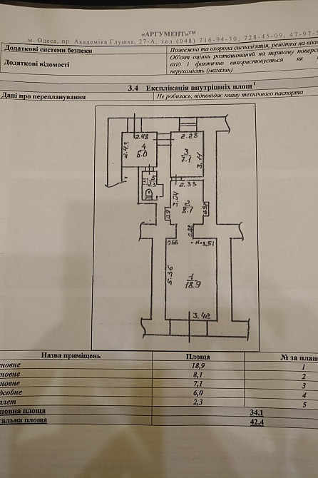 Продаж комерційне приміщення на ул. Коблевская, 38а приміщень - 3, поверх - 1 Одеса - фото 13