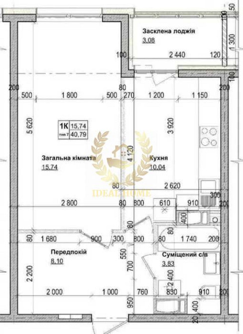 Продам 1к квартиру в Новосілках  - фото 14