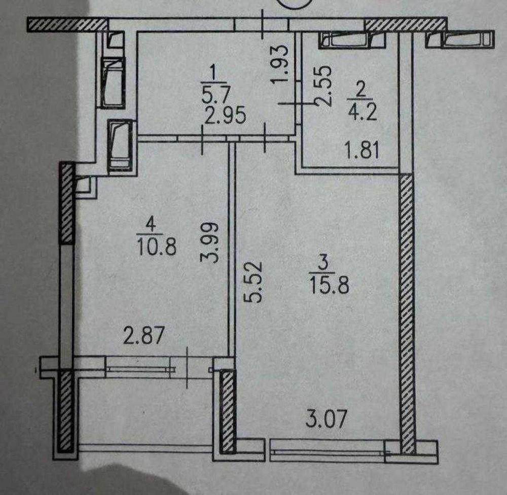 Продаж Квартира 1-кімнатна, 11/25 поверх на Родини Крістерів вул., д. 20 Kiev - photo 10