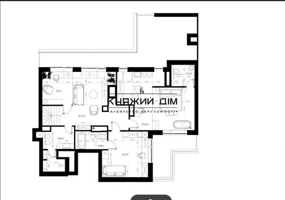 Продаж двухрівнева квартира ЖК Варшавський КОД 21146957 Київ - фото 11