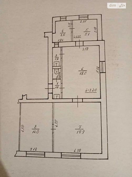 Продаж Квартира 3-кімнатна, 1/3 поверх на вул. Шухевичів Ивано-Франковск - изображение 2