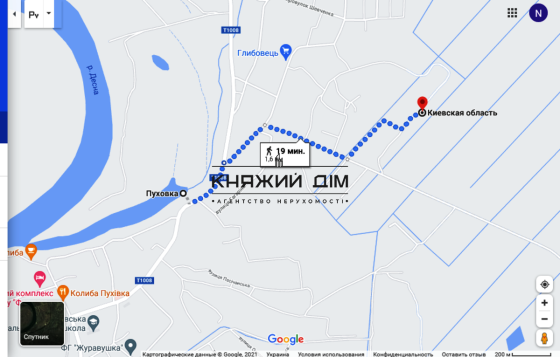 Продаж земельної ділянки 10 соток Пухівка