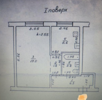 Продаж Квартира 1-кімнатна, 5/31 поверх на Кондрашина, 18 Одесса