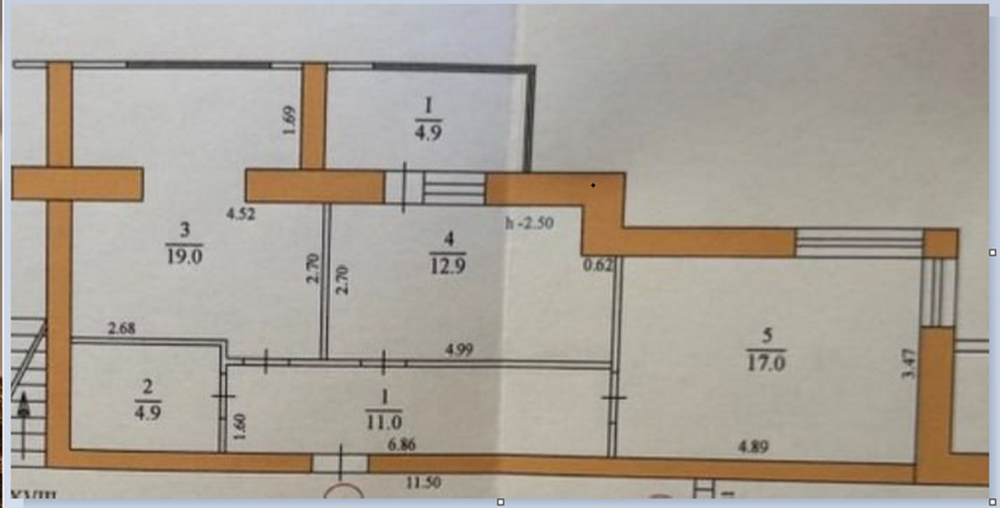 Продається 2км квартира по вул.Чернівецька.Оболоня Тернопіль - фото 13