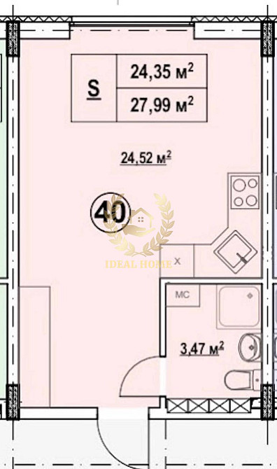 Продаж Квартира 1-кімнатна, 3/5 поверх на Луговой пер., 14Б Київ - фото 14