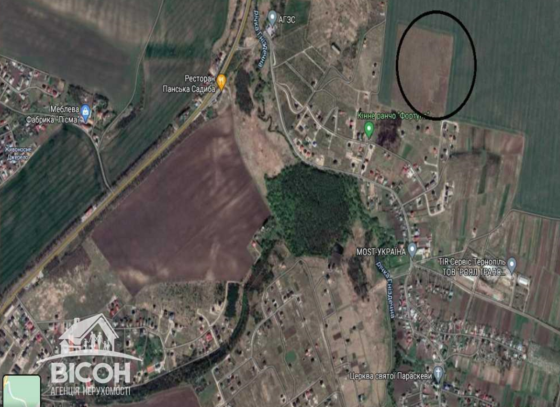 Продаж земельної ділянки під житлову забудову, Байківці, площа 8 соток Байківці