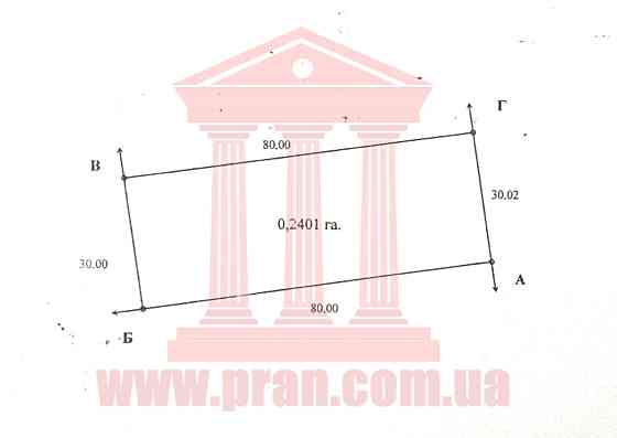 Продаж земельної ділянки 25 соток 