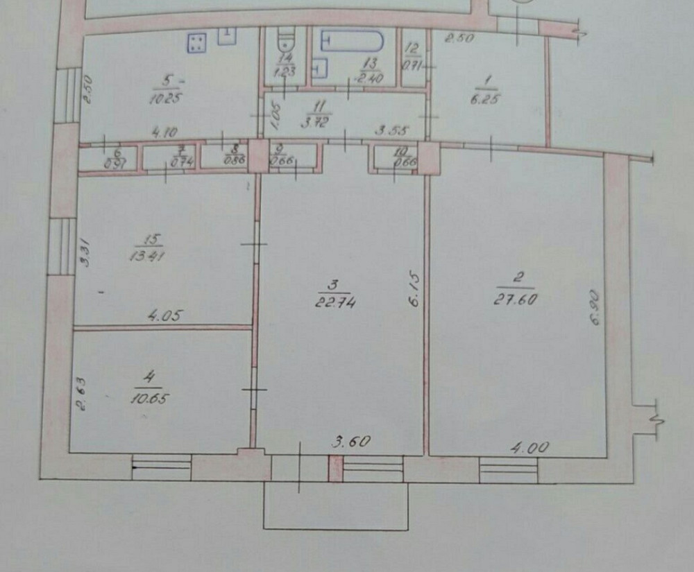 Продаж 4к Квартира 104 кв.м пл. Перемоги Zhytomyr - photo 1