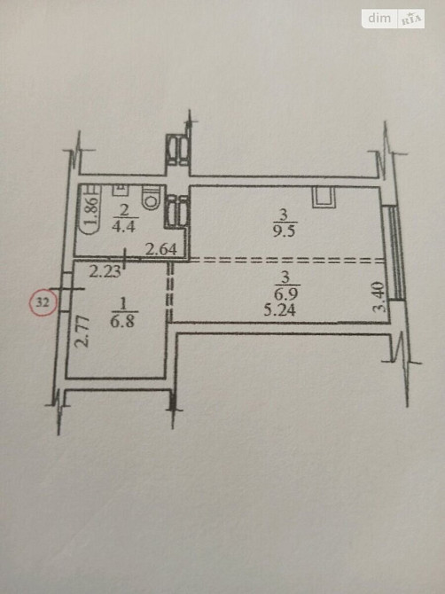 Оренда Квартира 1-кімнатна, 4/11 поверх на Центральная ул., 19 Kiev - photo 7