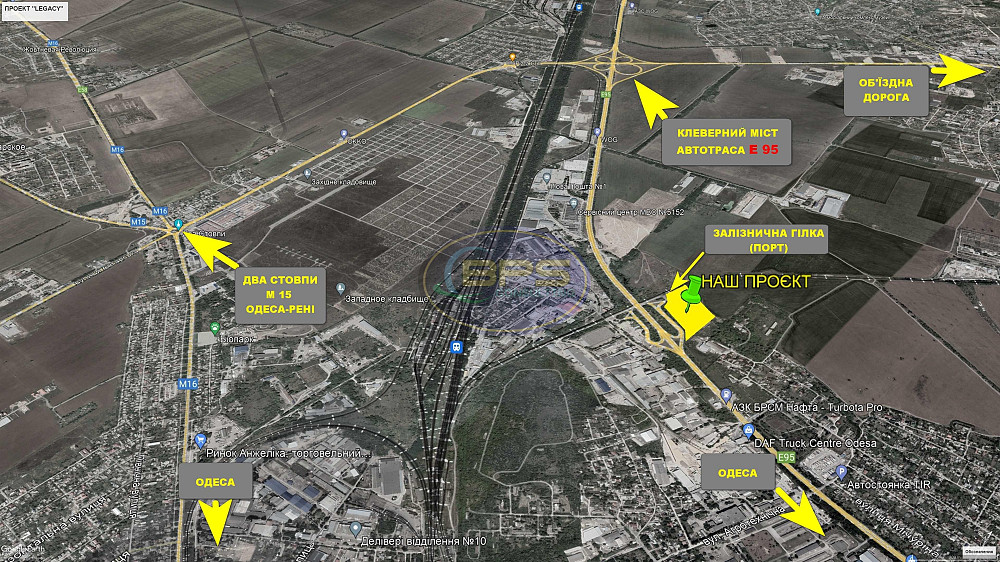Продаж земельної ділянки 6 га на вул. Київське шосе Одесса - изображение 2