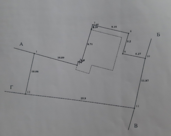 Продаж 1-поверховий Частина будинку з ділянкою 20 сот 63 кв.м 2 кімн. на Б.Ира Житомир