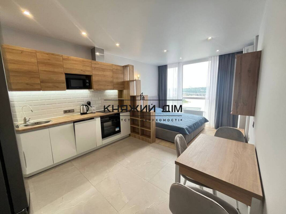 Оренда Квартира 1-кімнатна, 22/28 поверх на Днепровская Набережная Київ - фото 1