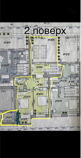 Продаж Квартира 3-кімнатна, 12/12 поверх на вул. Княгинин Ивано-Франковск - изображение 3