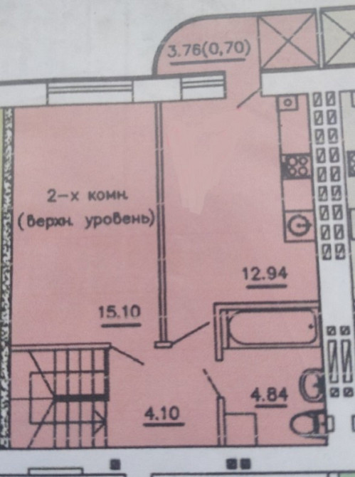 Продаж Квартира 3-кімнатна на ул. Днепропетровская дорога, 22 Kryzhanivka (Kominternivskyi raion) - photo 8