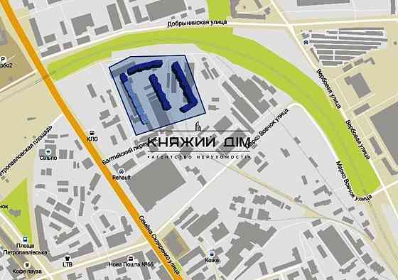 Переуступка 2-комнатной квартиры в ЖК Навигатор, код объекта № 21128733 Киев