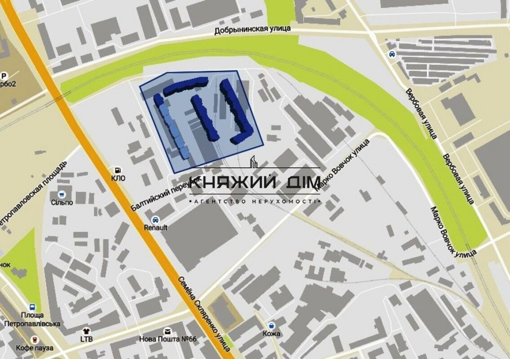 Переуступка 2-комнатной квартиры в ЖК Навигатор, код объекта № 21128733 Kiev - photo 6