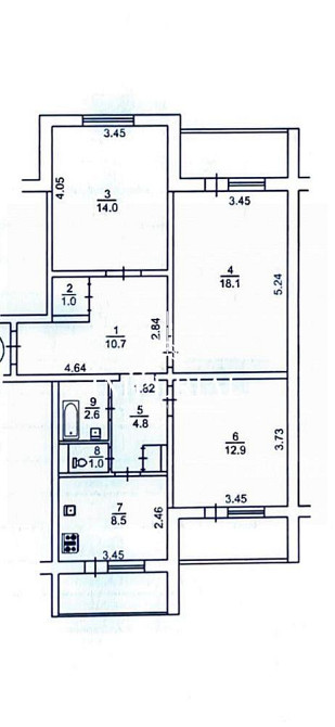 Продаж 3к Квартира 84.4 кв.м Данькевича Костянтина вул. Kiev - photo 2