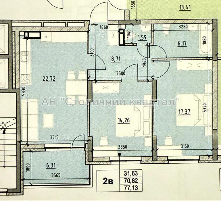 Продаж Будинок 2-кімнатний на Повітряних сил пр-т, 56 Киев - изображение 1